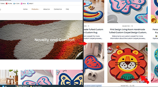 tufted rugs custom